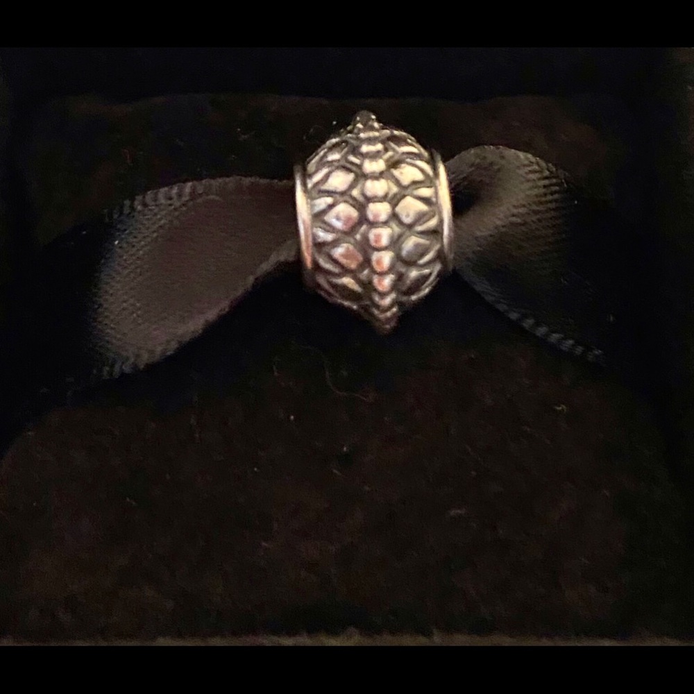 Pandora Silver Strength Charm (RETIRED) - Picture 1 of 1